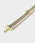 Katie Loxton Sage Green Quad Stripe Canvas Strap