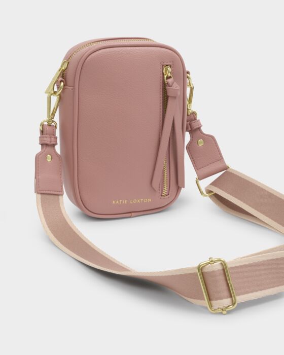 Katie Loxton Pink Heather Hallie Small Crossbody Bag