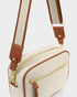 Katie Loxton Canvas Cognac Hallie Crossbody Bag