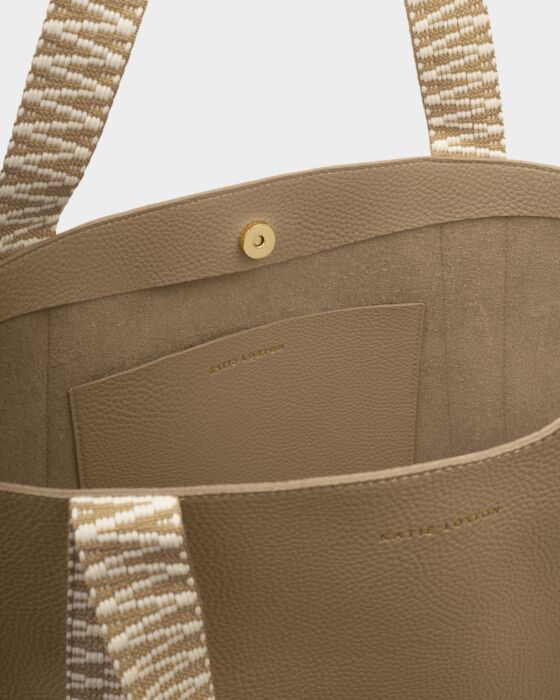 Katie Loxton Taupe Hallie Tote Bag