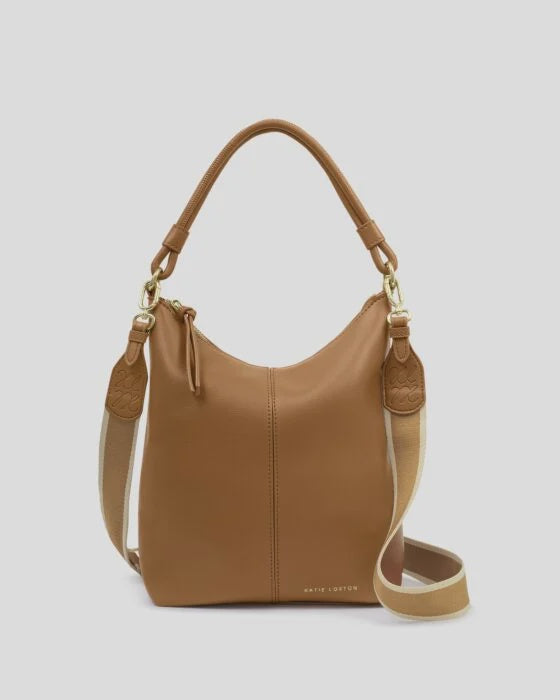 Katie Loxton Caramel Hallie Satchel Bag
