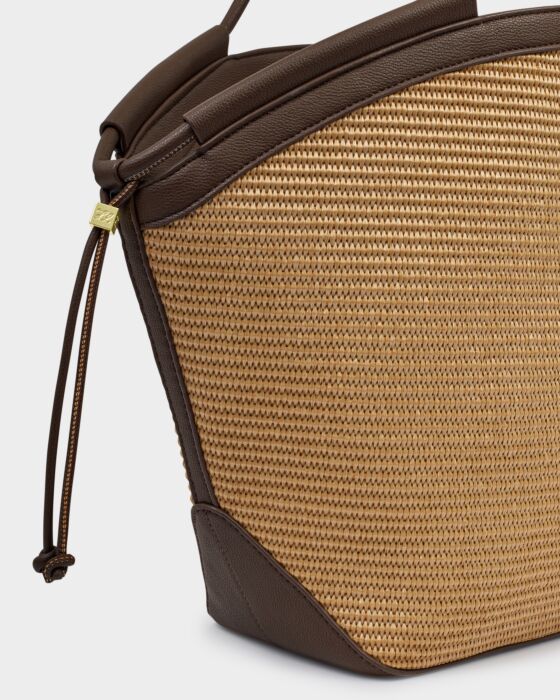 Katie Loxton Bitter Chocolate Florence Tote Bag