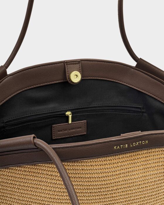 Katie Loxton Bitter Chocolate Florence Tote Bag