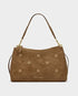 Katie Loxton Caramel Suedette Alize Studded Shoulder Bag