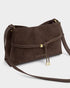 Katie Loxton Bitter Chocolate Suedette Lori Crossbody Bag