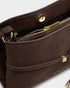 Katie Loxton Bitter Chocolate Suedette Lori Crossbody Bag