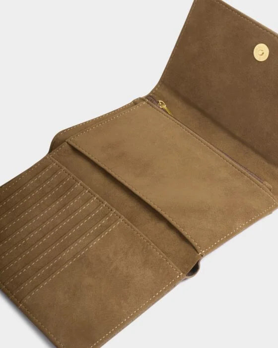 Katie Loxton Caramel Taya Woven Purse