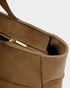 Katie Loxton Caramel Taya Woven Suedette Tote Bag