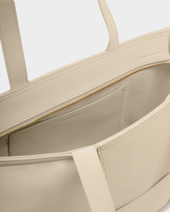 Katie Loxton Off White Taya Woven Suedette Tote Bag