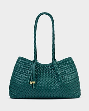 Katie Loxton Palm Green Nova Small Shoulder Tote