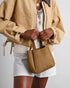 Katie Loxton Caramel Raya Suedette Top Handle Bag