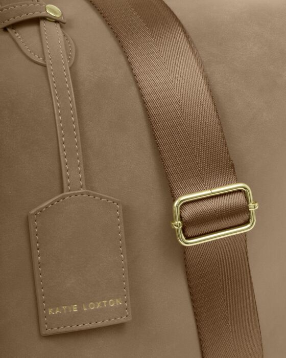 Katie Loxton Taupe Suedette Soho Weekend Bag