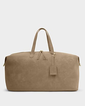 Katie Loxton Taupe Suedette Soho Weekend Bag