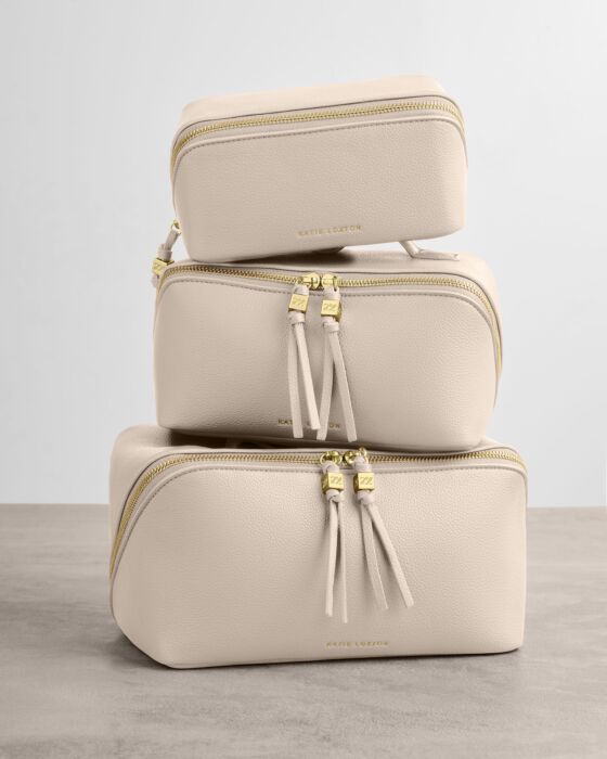 Katie Loxton Oyster Fold Out Mirror Make Up Bag