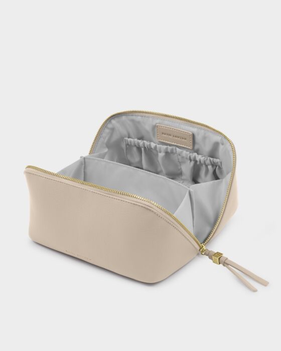 Katie Loxton Oyster Soho Medium Make Up & Wash Bag