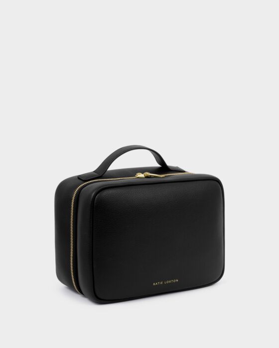 Katie Loxton Black Hanging Wash Bag