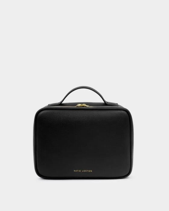 Katie Loxton Black Hanging Wash Bag
