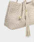 Katie Loxton Chalk Suedette Oversized Tassel Bag Charm