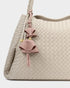 Katie Loxton Pink Heather Tulip Bag Charm