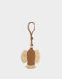 Katie Loxton Cognac Raffia Fish Bag Charm