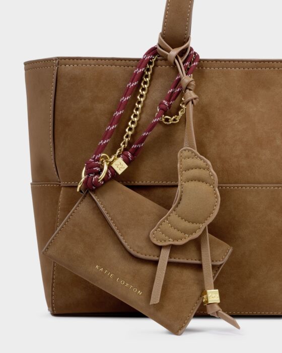 Katie Loxton Caramel Croissant Bag Charm