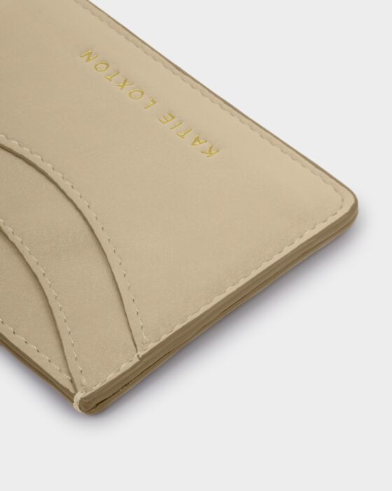 Katie Loxton Desert Sand Suedette Alba Cardholder