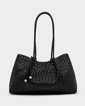 Katie Loxton Black Nova Small Shoulder Tote