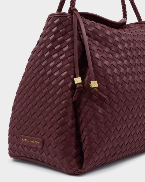 Katie Loxton Cherry Nova Hand Woven Shoulder Bag