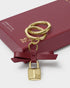 Katie Loxton Cherry Bow Padlock Boxed Keyring