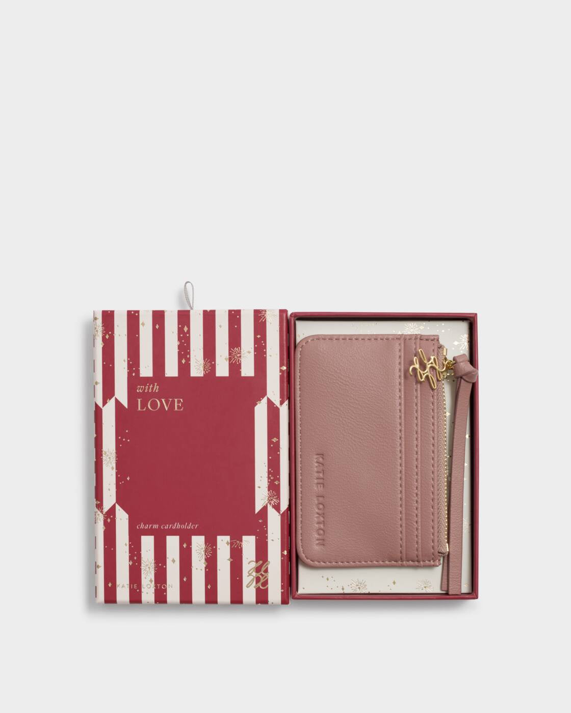 Katie Loxton Deep Rose Gift Boxed Coin & Cardholder