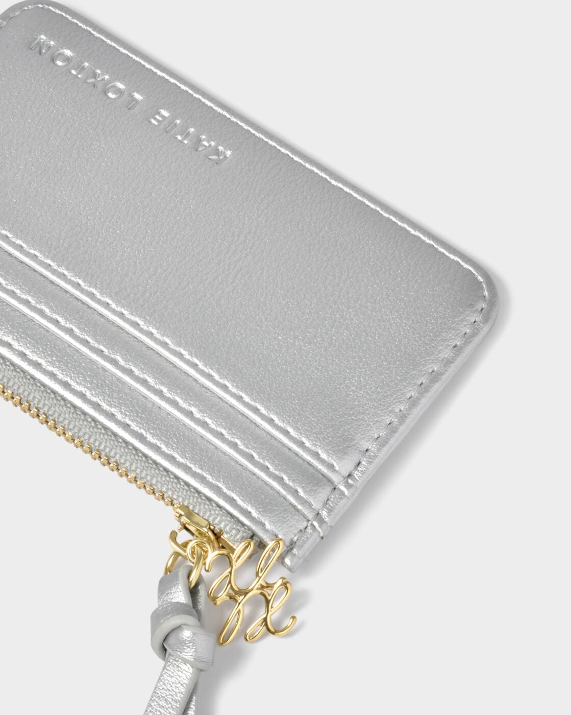 Katie Loxton Silver Gift Boxed Coin & Cardholder
