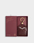 Katie Loxton Cherry Patent Crackle You Look Fabulous Boxed Mirror
