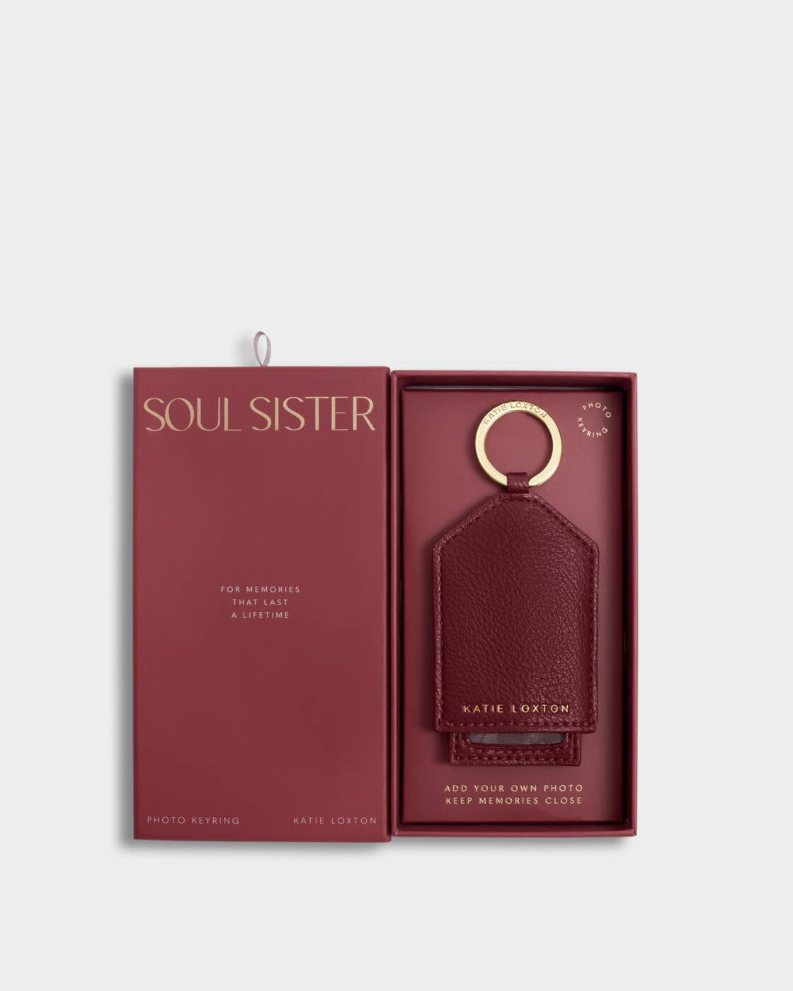 Katie Loxton Cherry Soul Sister Boxed Photo Keyring