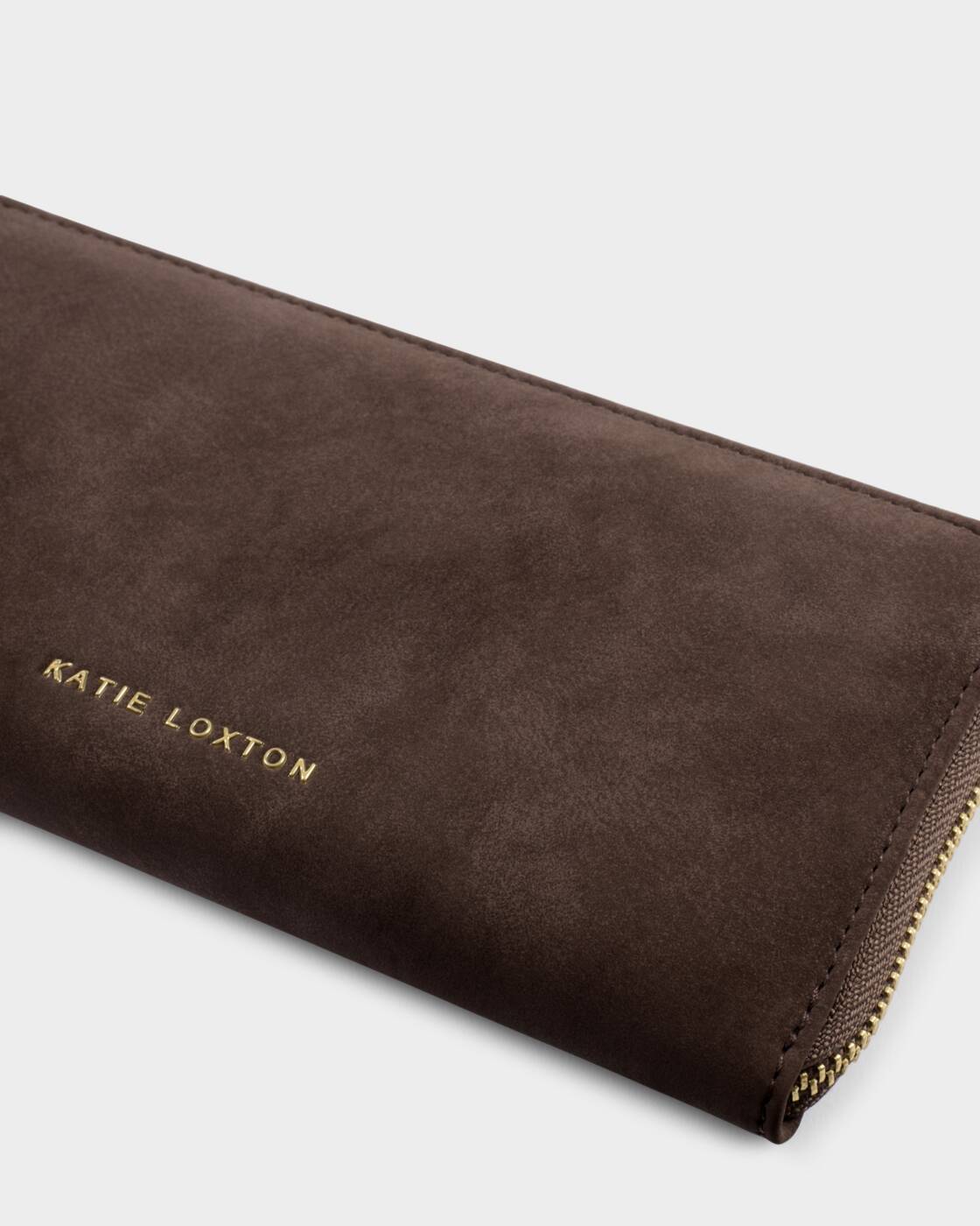 Katie Loxton Bitter Chocolate Suedette Large Purse