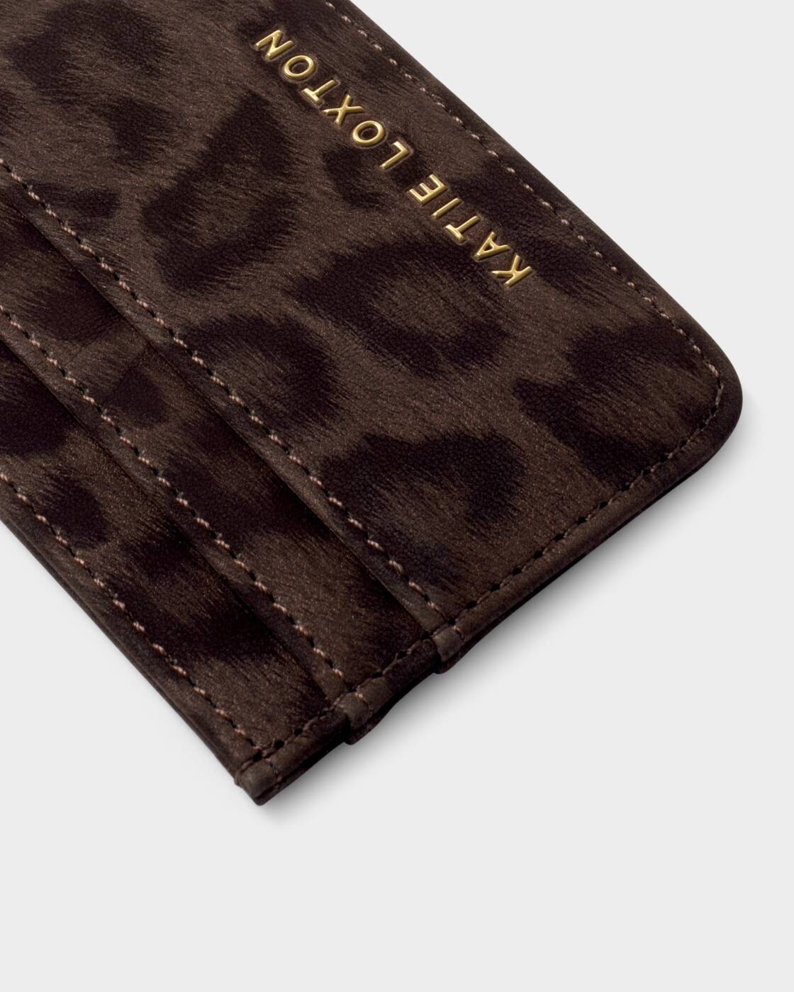 Katie Loxton Chocolate Leopard Avery Cardholder