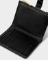 Katie Loxton Black Croc Orin Twist Lock Purse
