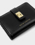 Katie Loxton Black Croc Orin Twist Lock Purse