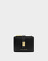 Katie Loxton Black Croc Orin Twist Lock Purse