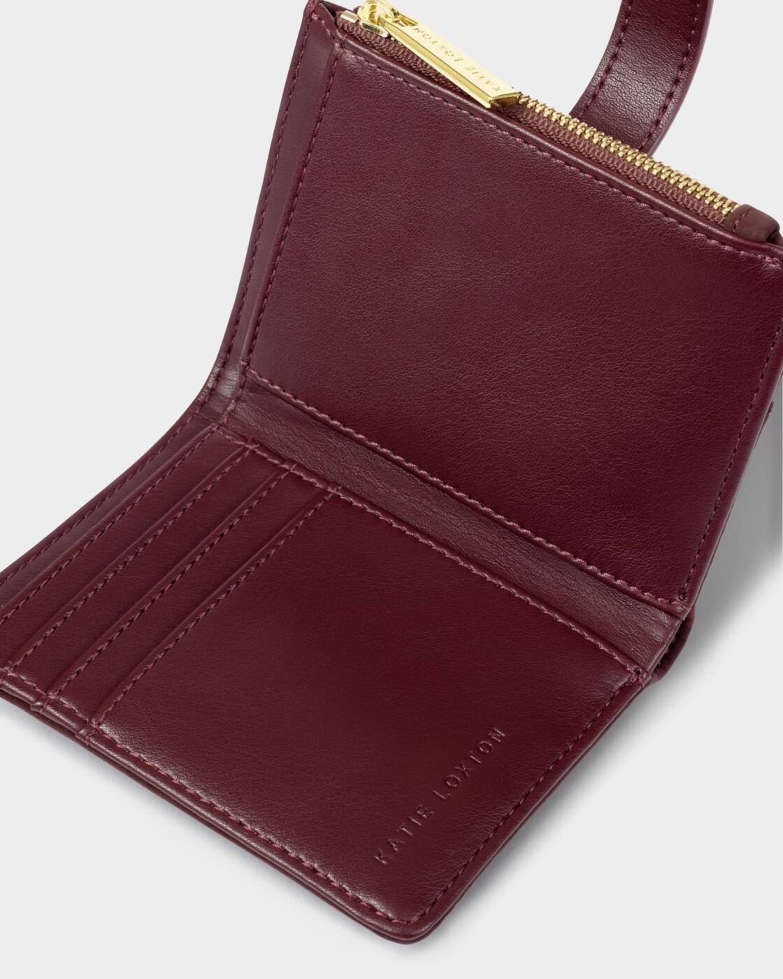 Katie Loxton Cherry Suedette Orin Twist Lock Purse