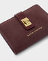Katie Loxton Cherry Suedette Orin Twist Lock Purse