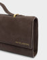 Katie Loxton Bitter Chocolate Suedette Alma Clutch