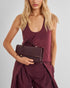 Katie Loxton Cherry Patent Crackle Alma Clutch