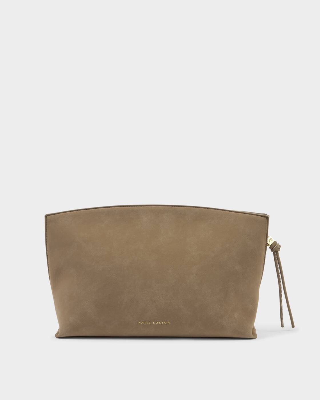 Katie Loxton Taupe Suedette Freya Clutch