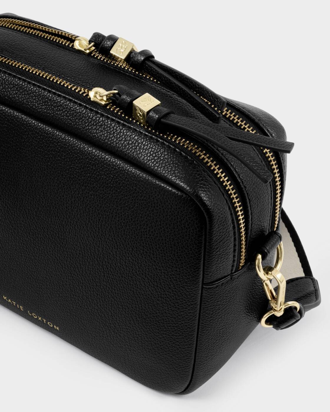 Katie Loxton Black Lottie Large Crossbody
