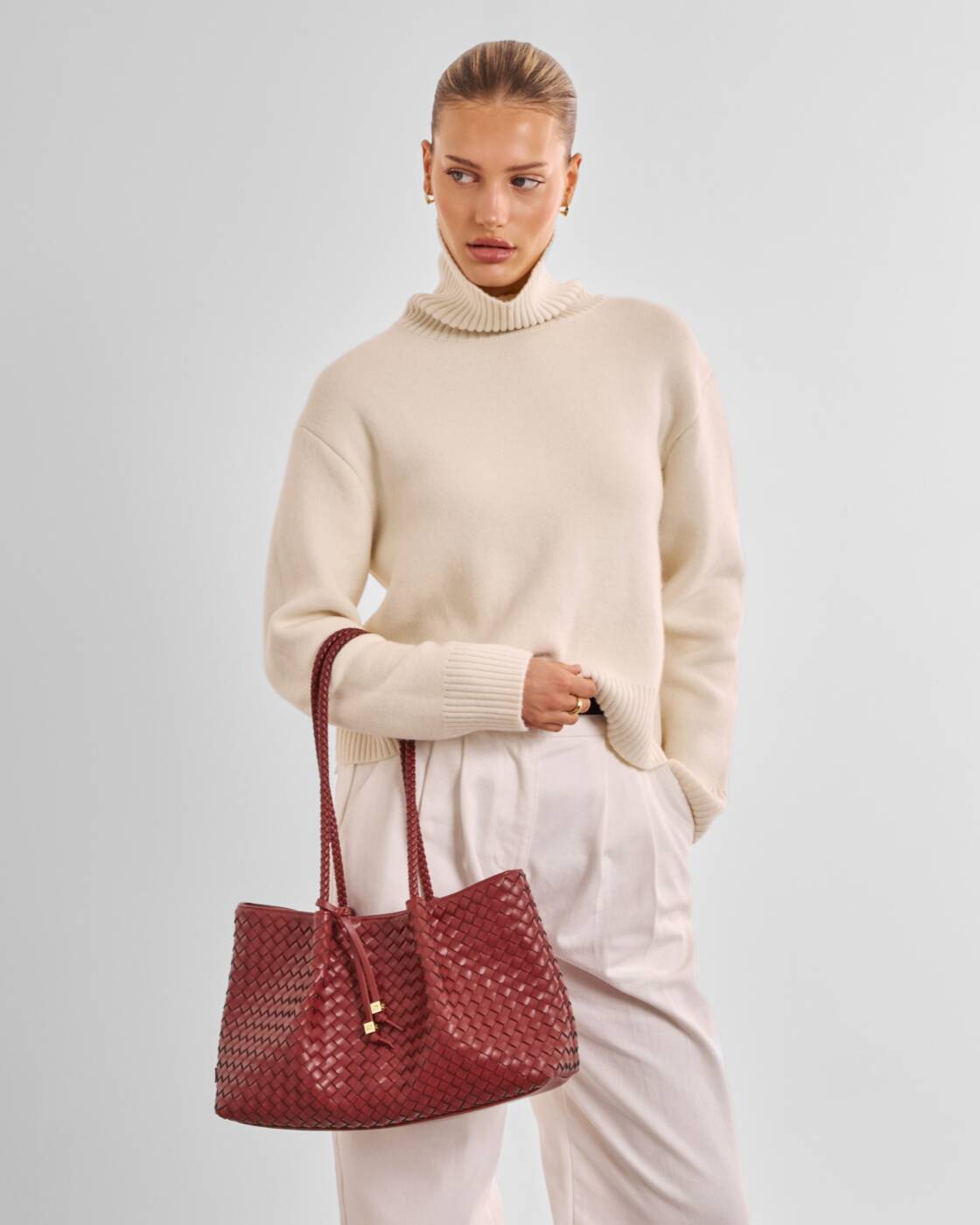Katie Loxton Crimson Nova Small Shoulder Tote Bag