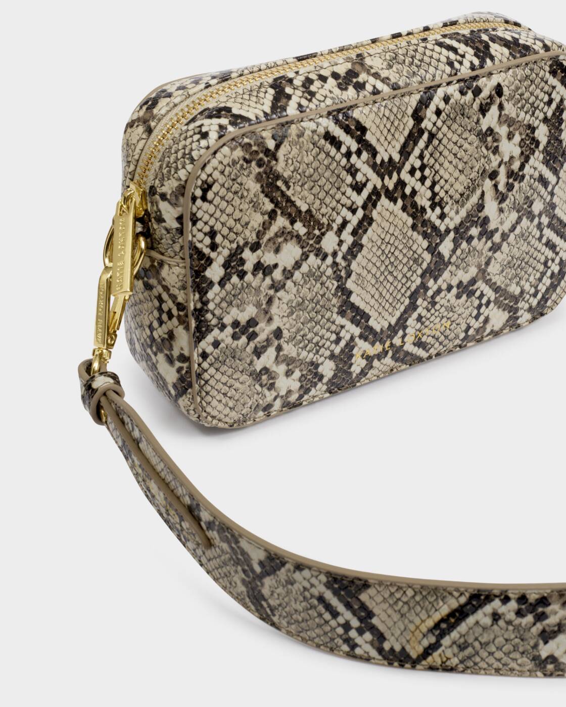 Katie Loxton Faux Snake Avery Small Crossbody Bag