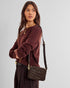 Katie Loxton Chocolate Leopard Avery Small Crossbody Bag