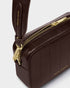 Katie Loxton Chocolate Eel Avery Small Crossbody Bag