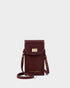 Katie Loxton Cherry Suedette Orin Twist Lock Slim Bag