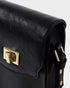 Katie Loxton Distressed Black Orin Twist Lock Slim Bag